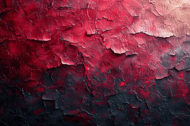 Crimson-to-black abstract gradient background with gritty textured surface and subtle glow