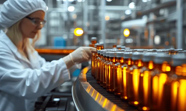 Quality Inspection of Medical Vials on a Pharmaceutical Production Line