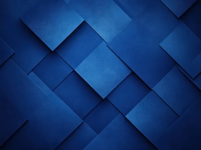 Abstract blue textured background with interlocking triangles and diamond shapes in geometric pattern