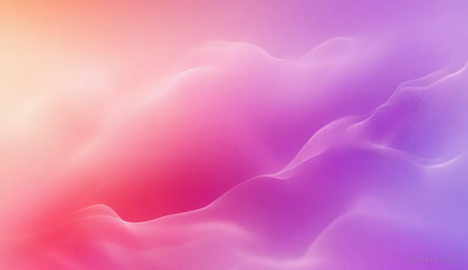 A soft abstract gradient blends pink, purple, and blue tones with gentle light diffusion and subtle texture.