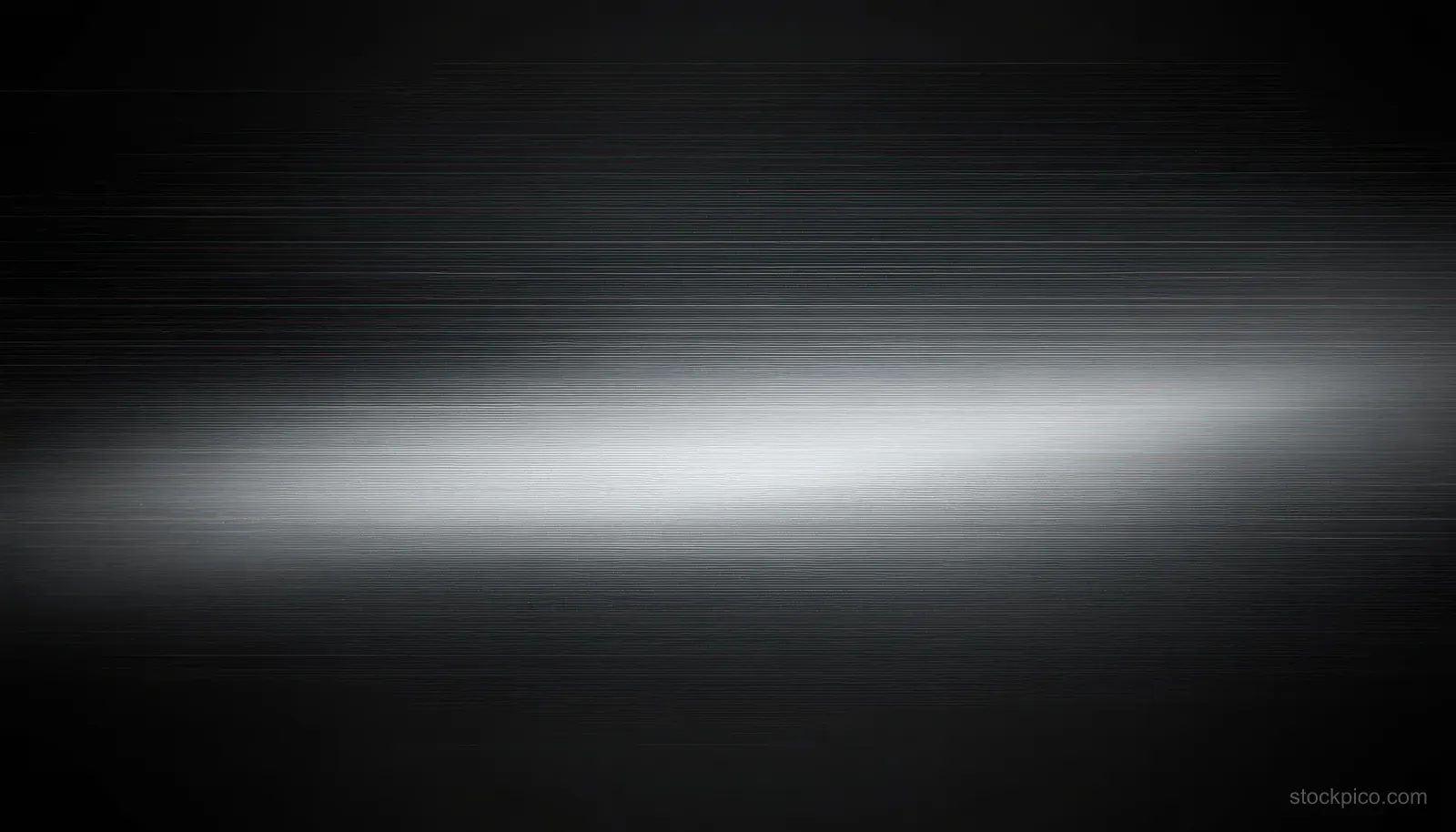 Black and gray abstract background with a blurred horizontal light streak across the center.
