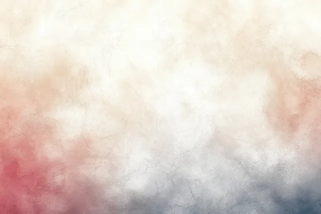 Distressed watercolor wash on old parchment background with faded stains and soft beige tones