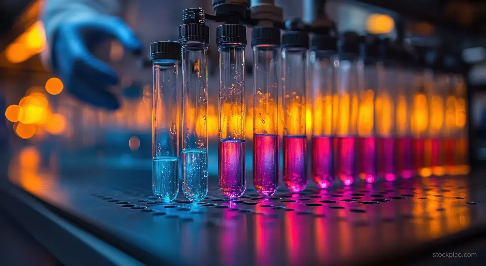 African American Woman Scientist Examining Medicine Samples in a Pharmaceutical Lab