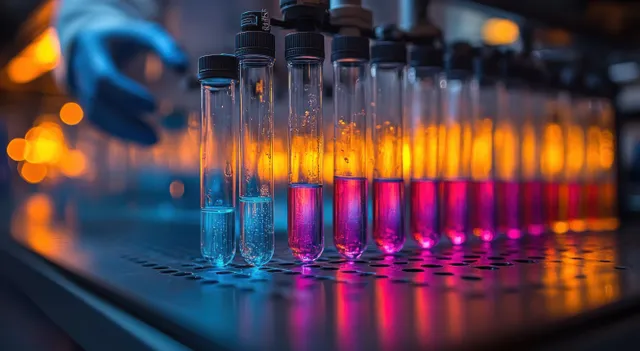 African American Woman Scientist Examining Medicine Samples in a Pharmaceutical Lab