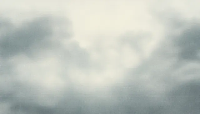 Cloudy smoky watercolor texture background with soft grey gradients and seamless paper grain detail