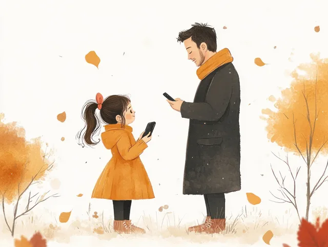 Child speaking with therapist on smartphone during calming online mental health session