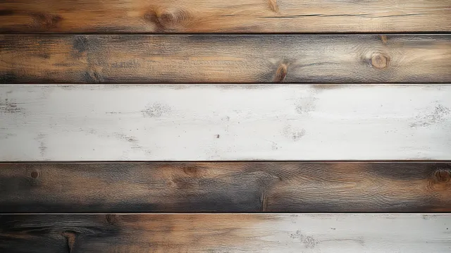 Light wood plank texture background with natural grain and weathered paint layers
