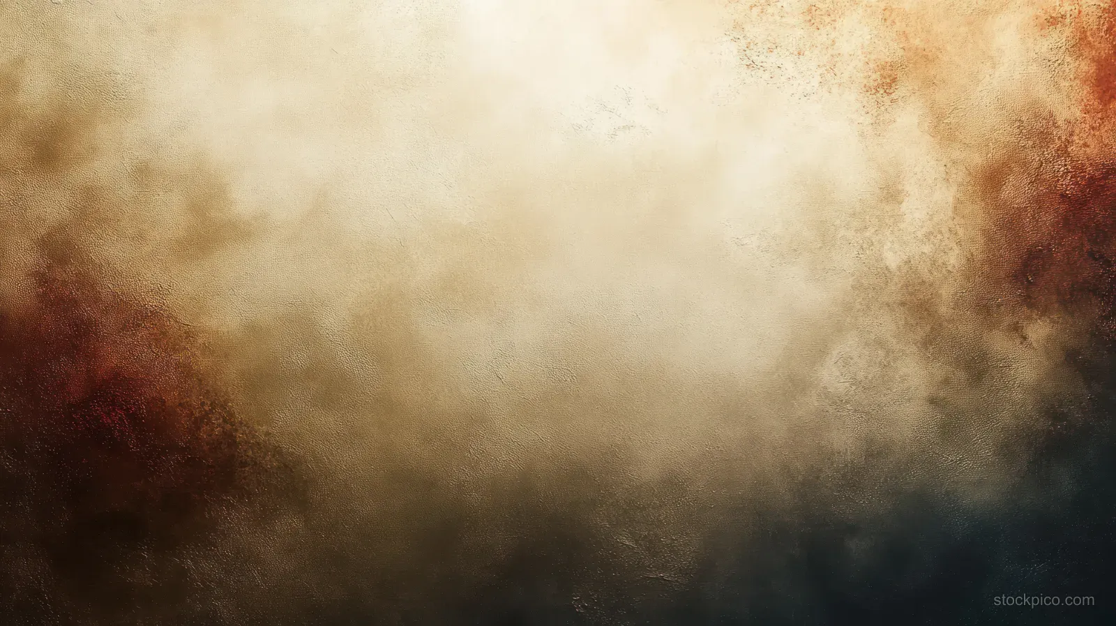Grainy faded paper texture with muted beige and grey watercolor haze resembling a soft cloudy background.