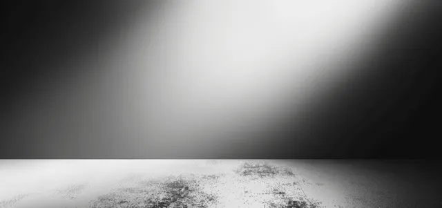 Abstract gray and white metal gradient texture with soft light shadows