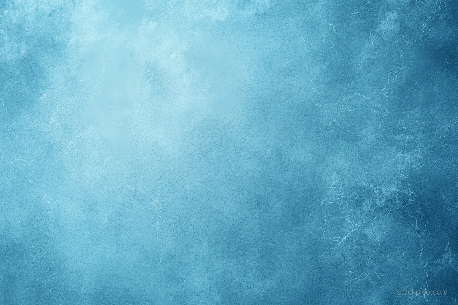 Light cyan and pastel blue wall texture with subtle concrete grain and cloudy mottling.