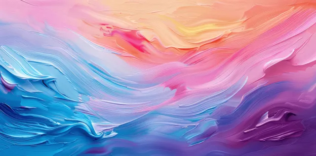 Pastel blue and pink wave swirls create a calm abstract underwater texture background.