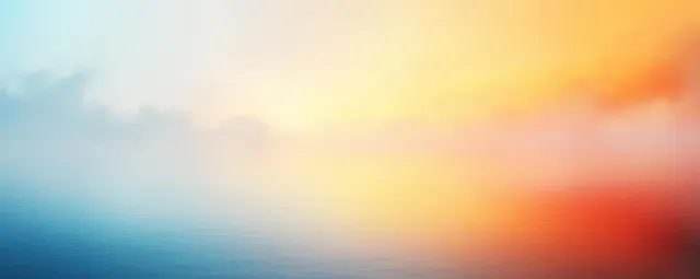 Soft blue and yellow gradient background with blurred light streaks and smooth transition
