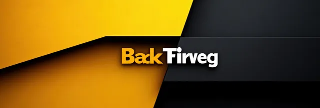 O texto centralizado da promoção de Black Friday aparece em um banner dividido entre diagonais amarelas vibrantes e carvão escuro.
