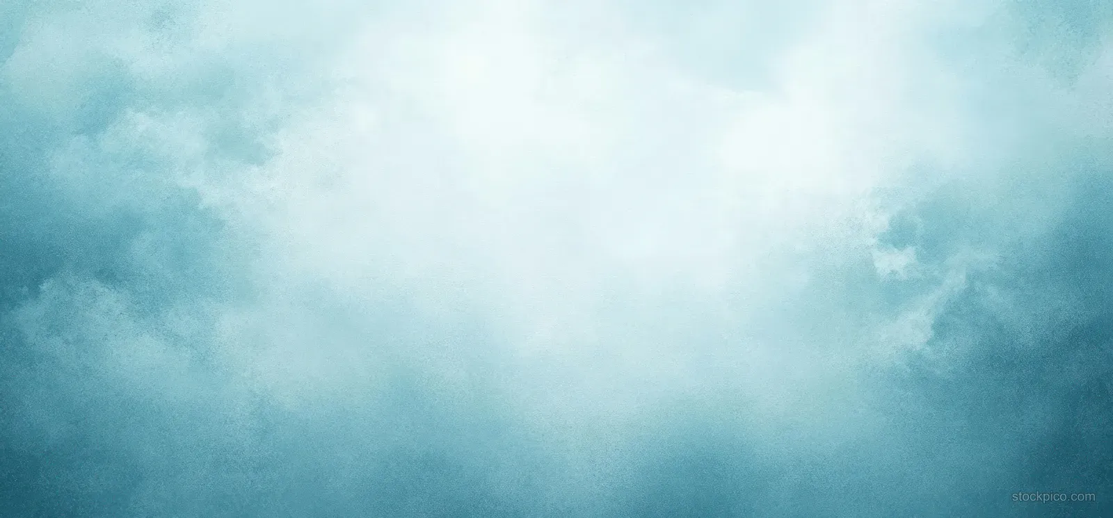 Soft blue and white vintage paper texture with a blurred aqua center glow.