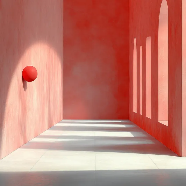 Pastel notification bubble shows a glowing alert bell icon in minimalist 3D style.