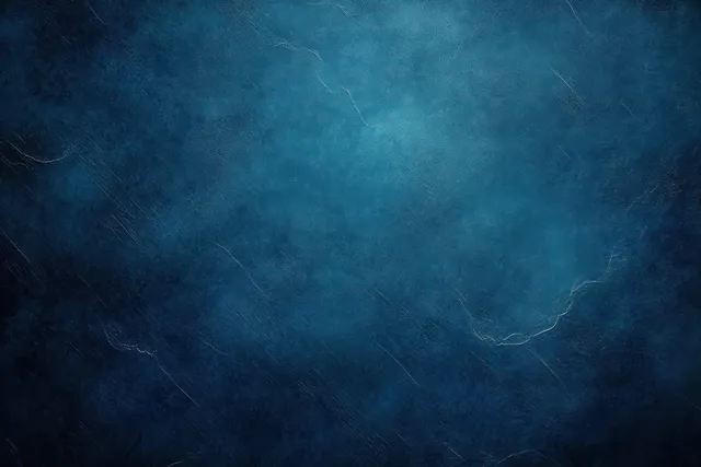 Blue abstract impressionist texture with soft smoky light gradient background