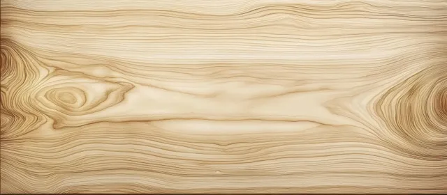 Light pine wood grain close-up texture background with natural flowing swirls