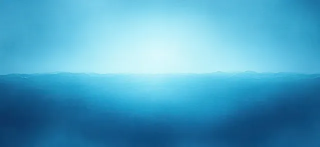 Soft blue abstract gradient background with white center glow and faded pastel border