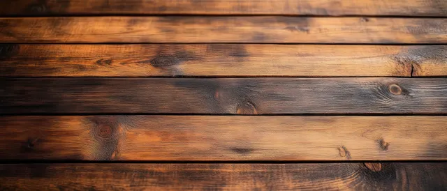 Weathered reclaimed wood plank texture with rustic grain lines and aged knots