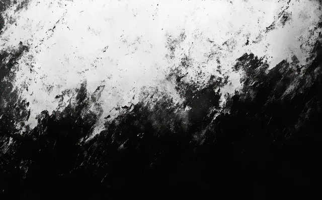 Abstract black and white textured background with rough diagonal contrast