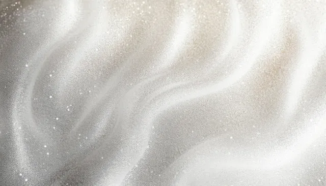 Swirling grey textured wall surface with soft lighting and tiny sparkling highlights across the background.