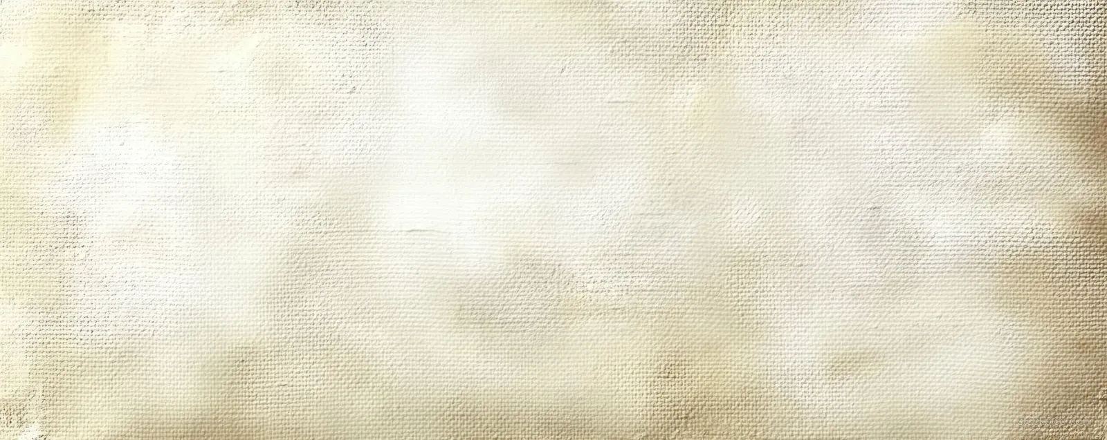 Cream linen paper background with grainy texture, gentle shadows, and faint stained patches.
