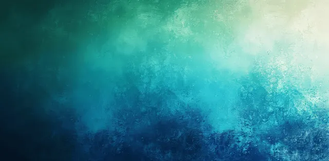Teal and blue gradient background with grainy noise texture and a soft blurred glowing light.
