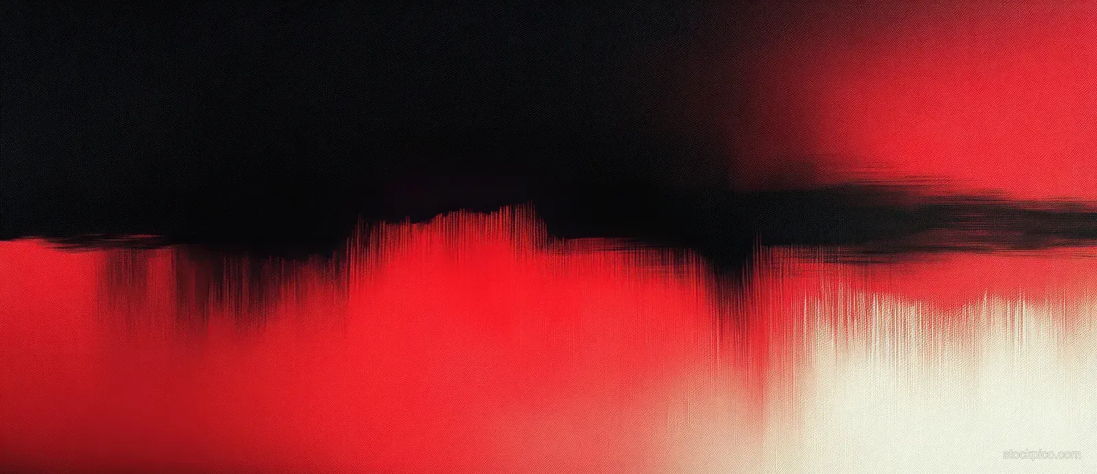 Red and black gradient abstract background with grainy texture and diagonal smear effects.