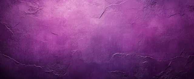 Purple grunge wall texture with soft lighting, cracked paint, and vintage marbled strokes