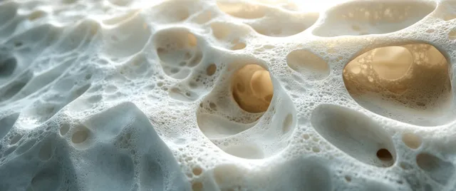 Foamy sea waves rolling over gray pebbles, close-up with bubble texture