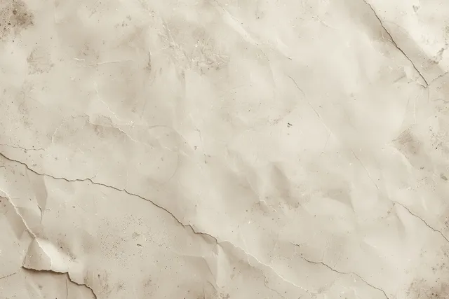 Close-up of a beige concrete wall texture with cracked plaster lines and faint aged stains.