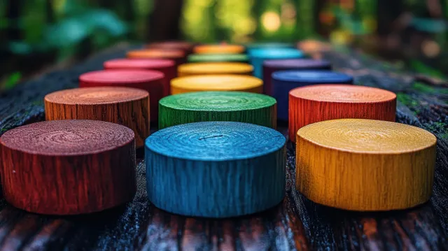 Hand stacking colorful wooden blocks to build business growth strategy close-up