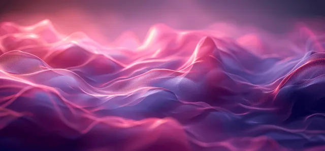 Purple blue gradient background with pink neon waves and soft glowing texture with Creative Design Backdrop