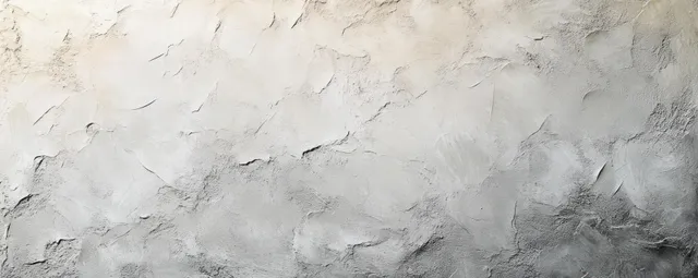 Rough plaster wall close-up with uneven gray texture and soft natural shadows