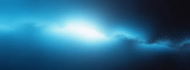 Blue gradient abstract background with glowing spotlight and subtle grain texture with Digital Art Backdrop