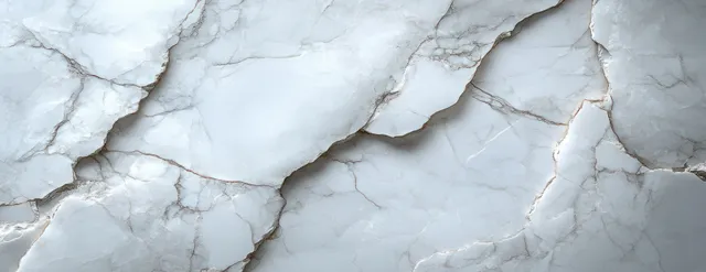 White marble surface with grey veins for elegant interior backgrounds