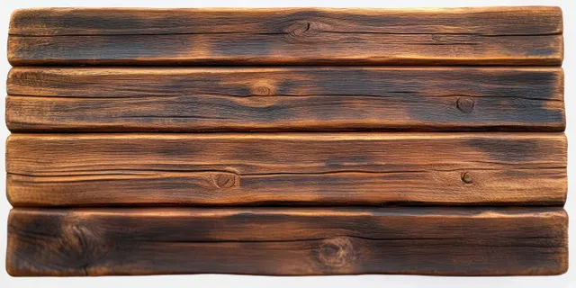 Rustic Wood Planks Macro Texture with Natural Light