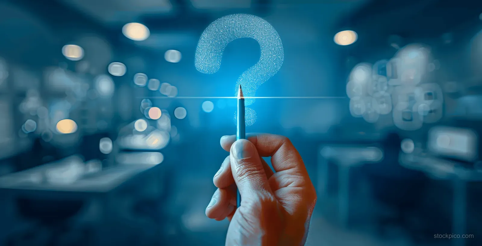 Close-up of a hand holding a pen ticking a checkbox on a business quality checklist.