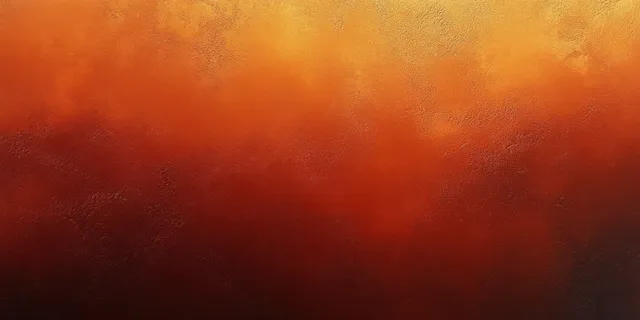 Textured orange metallic gradient background with warm dark shading