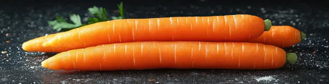 Orange carrot sticks piled together on a white background with crisp, evenly lit texture.